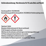 Buntlack RAL 3000 Feuerrot- Holzlack Holzfarbe Metallfarbe Lausitzer Farbwerke