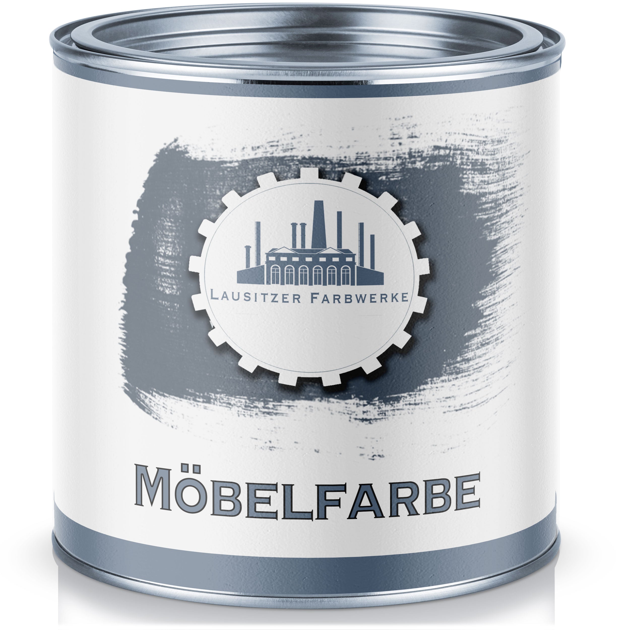 Möbelfarbe RAL 7038 Achatgrau ohne Schleifen - Möbellack Grau Lausitzer Farbwerke
