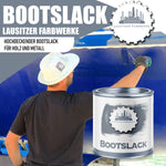 Bootslack RAL 9017 Verkehrsschwarz - Bootsfarbe Lausitzer Farbwerke