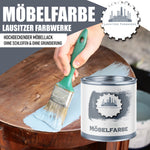 Möbelfarbe RAL 8024 Beigebraun ohne Schleifen - Möbellack Braun Lausitzer Farbwerke