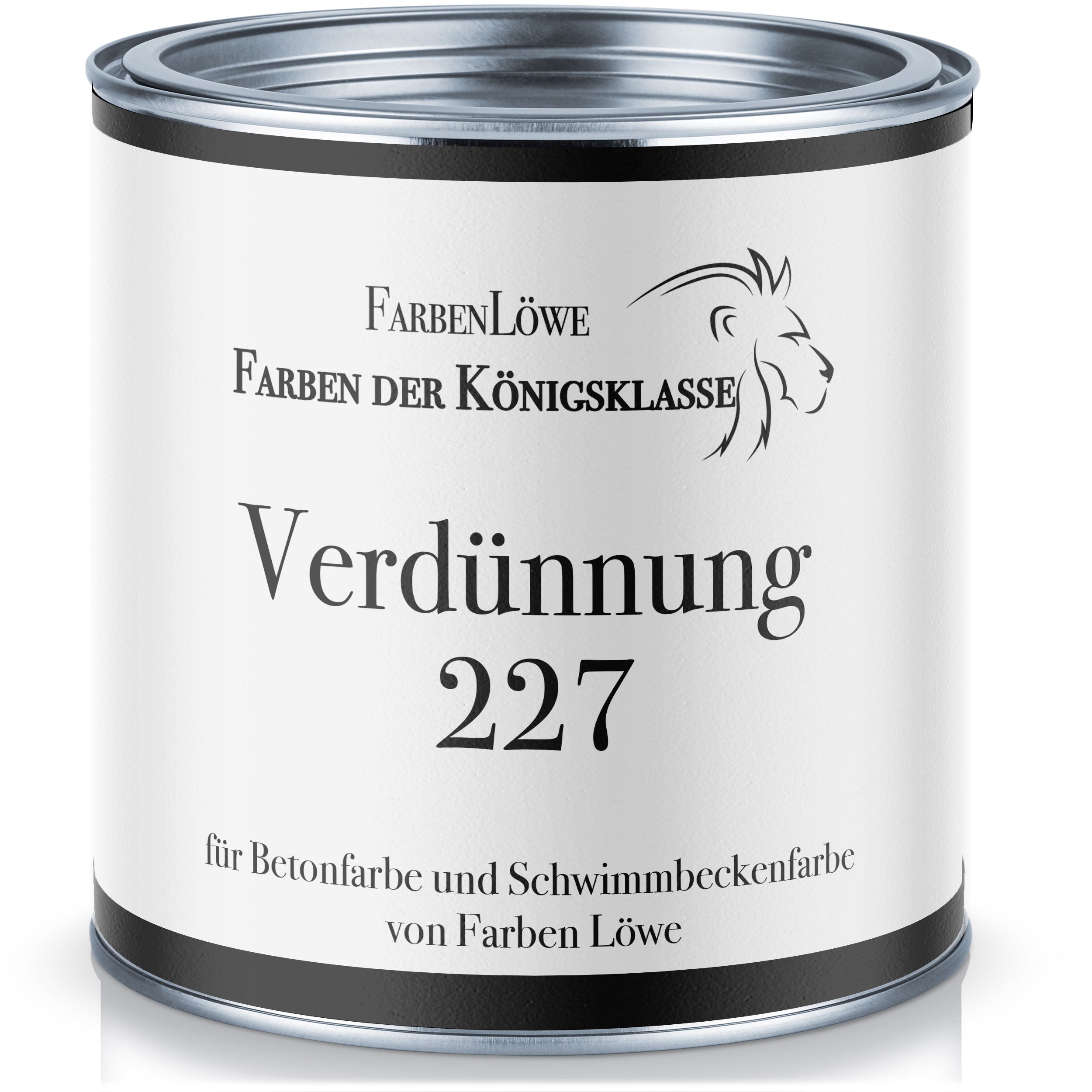 FARBENLÖWE Verdünnung 227 für Betonfarben und Schwimmbeckenfarben - Lausitzer Farbwerke
